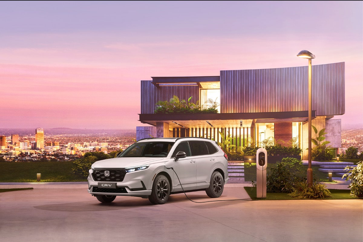 zu sehen ist der Honda cr v advance